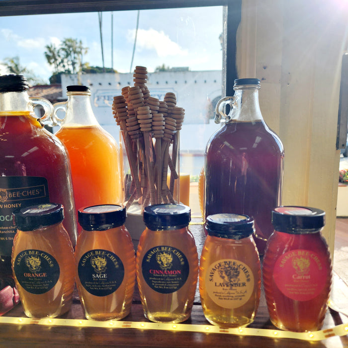 Honey tasting at SAVAGE BEE-CHES Old Town San Diego