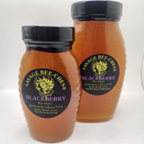 California Blackberry Honey jars showcasing sweet, fruity flavor and natural raw goodness from San Diego County.