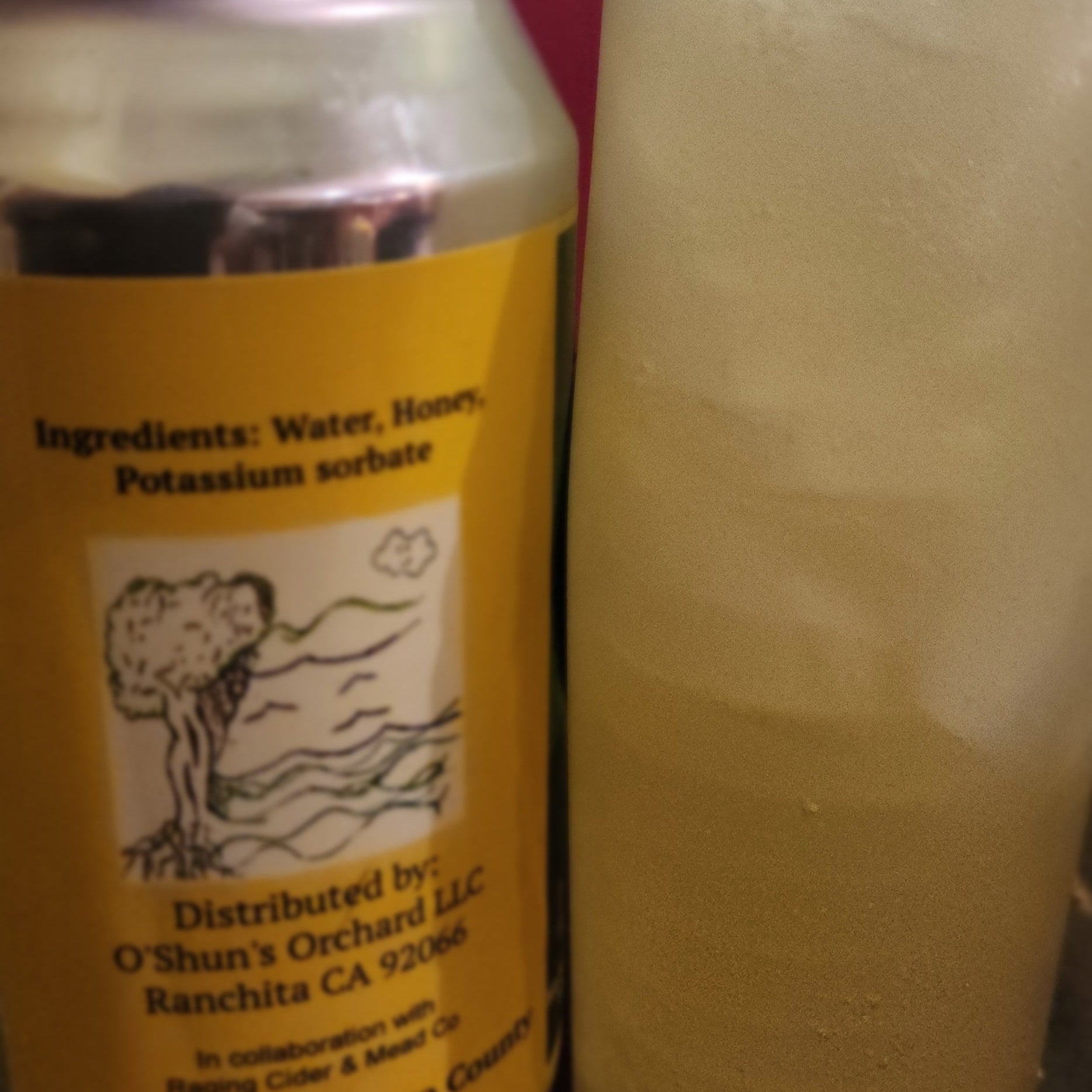 SAVAGE BEE-CHES Rainforest Honey Soda in cocktail