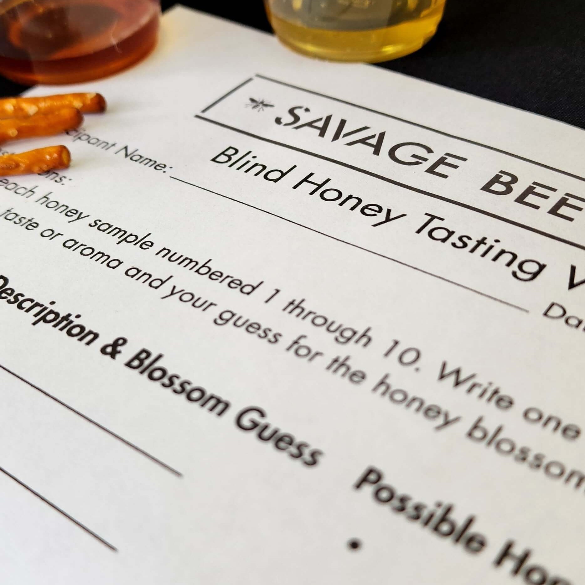 Discover San Diego's Sweetest New Experience: SAVAGE BEE-CHES Honey Tasting Workshop