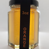 Traveler Size Honey – 2 oz Hexagonal Glass Jar