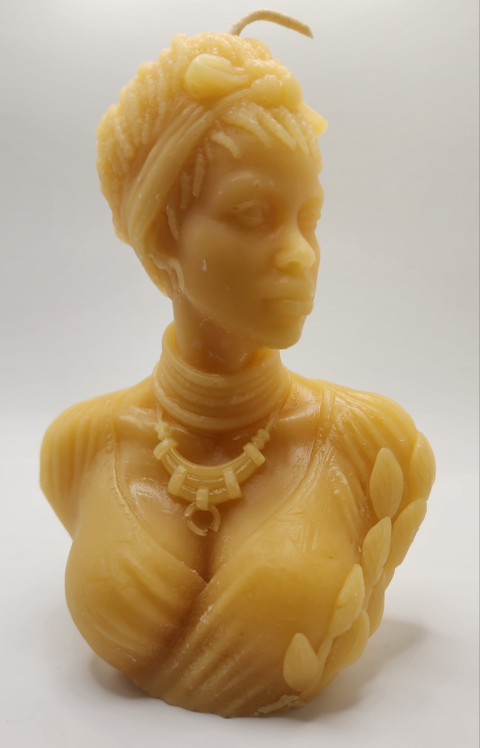Goddess with Twists Beeswax Candle | SAVAGE BEE-CHES - SAVAGE BEE-CHES®