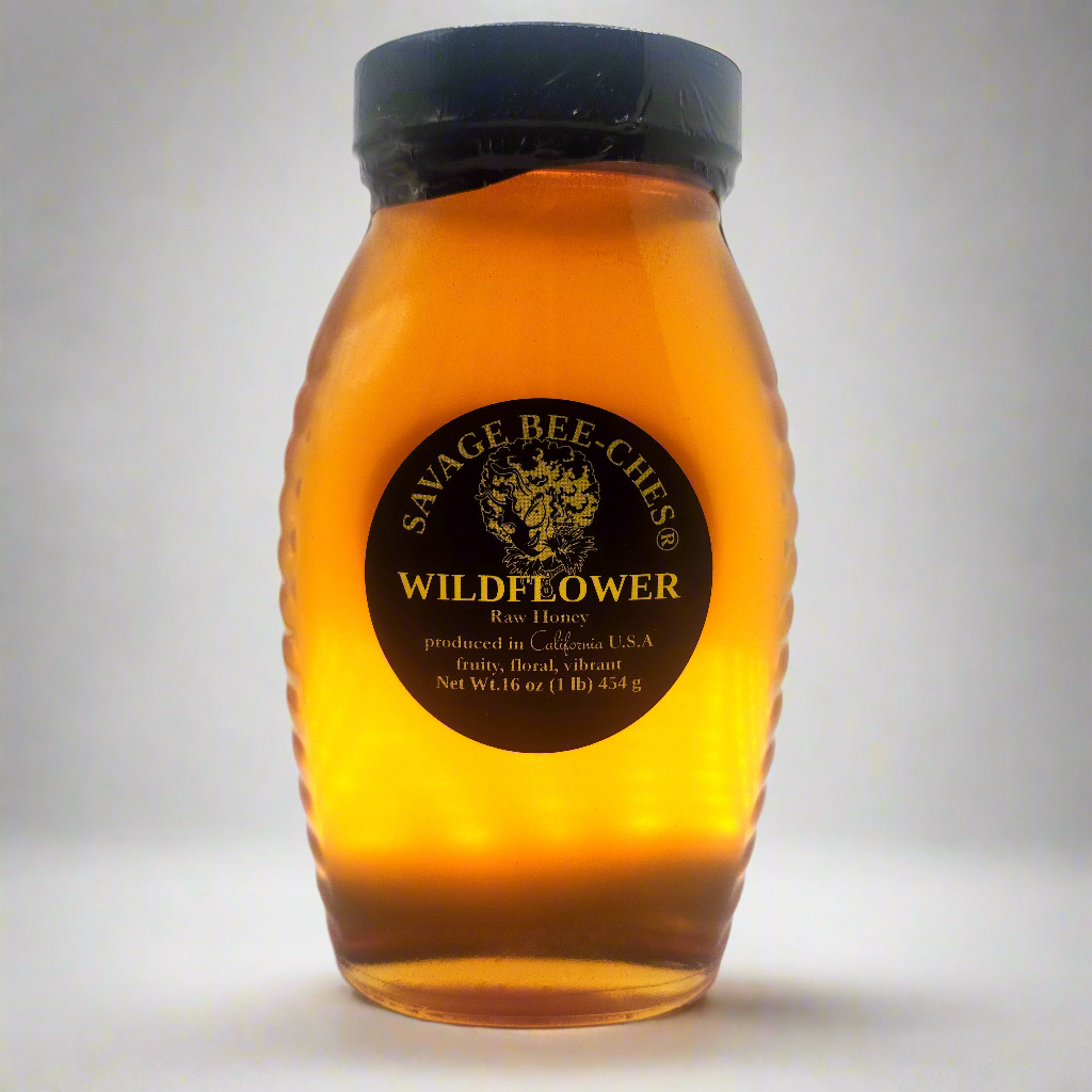 CALIFORNIA WILDFLOWER HONEY - SAVAGE BEE-CHES®