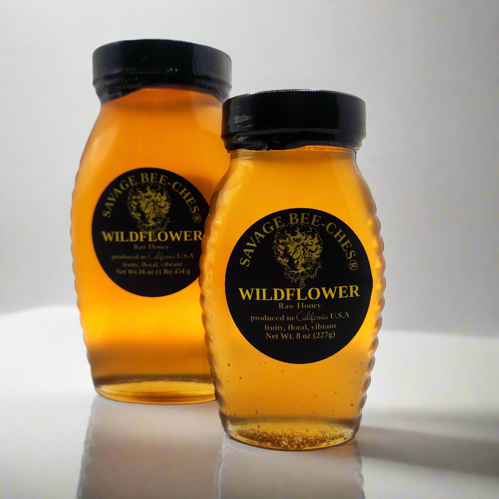 CALIFORNIA WILDFLOWER HONEY - SAVAGE BEE-CHES®