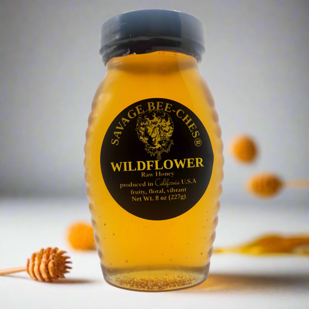 CALIFORNIA WILDFLOWER HONEY - SAVAGE BEE-CHES®
