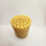 Bubbly Beeswax Candle