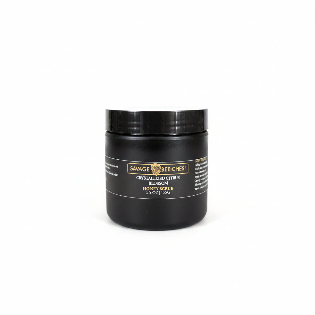 Crystallized Citrus Blossom Honey Scrub