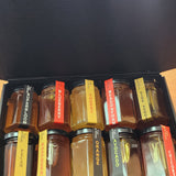 10-Pack Honey Tasting Gift Box | San Diego Raw Honey Sampler